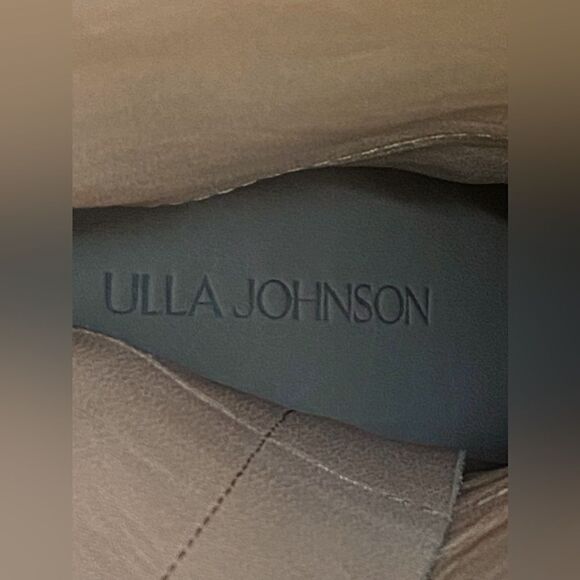 ULLA JOHNSON Adler Leather Buckle Knee High Boots size 37 - Picture 12 of 15